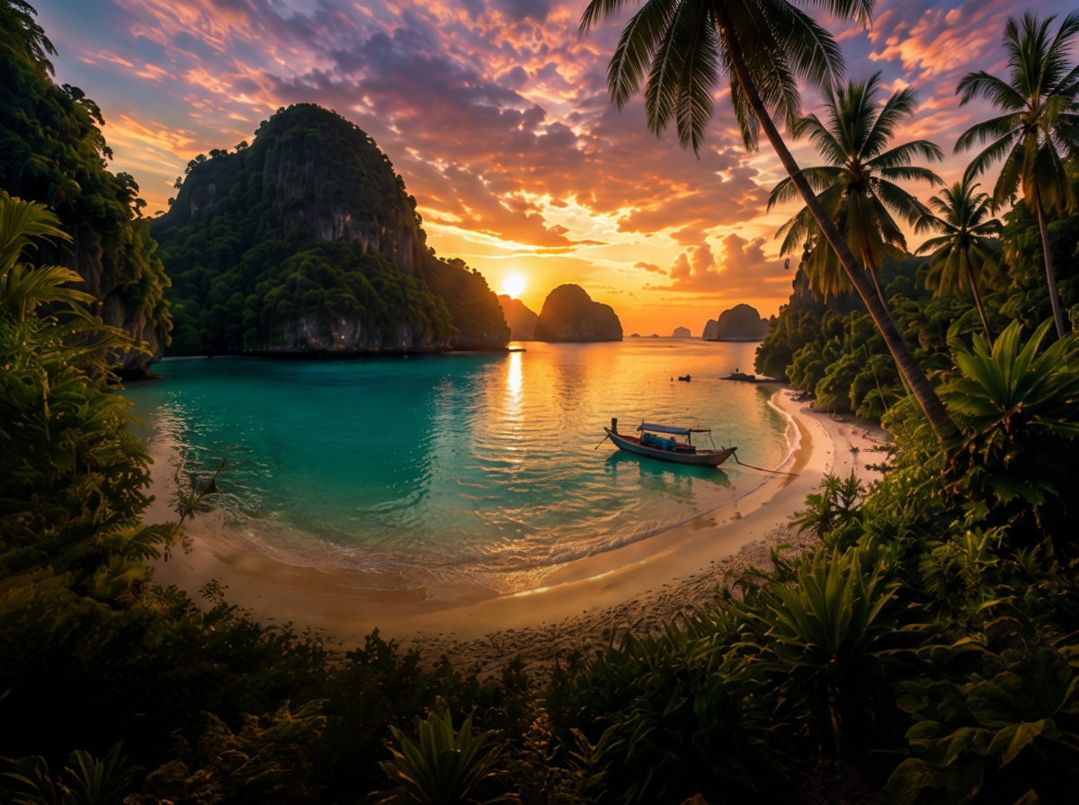 Tropical island theme preview
