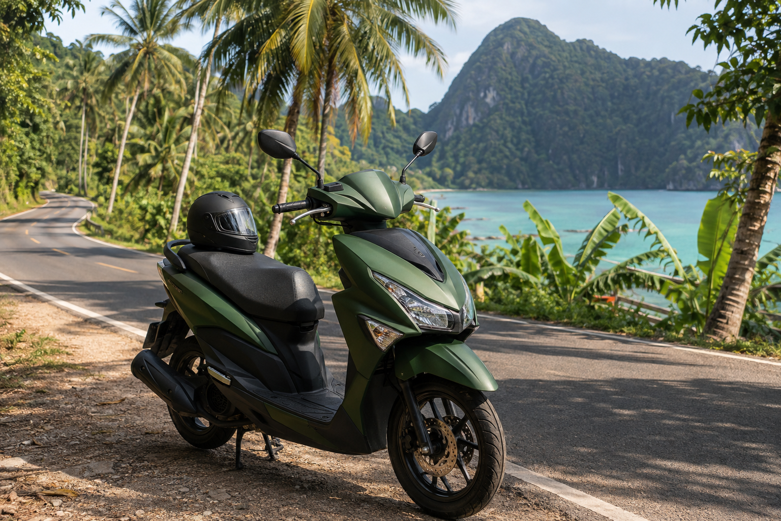 Motorbike / Scooter available for rent in Palawan
